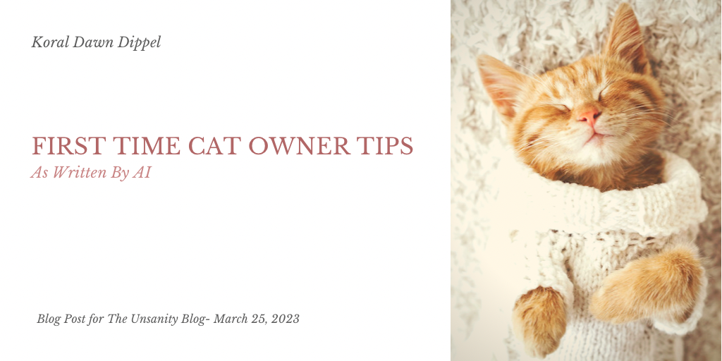 Tips for First Time Cat Owners